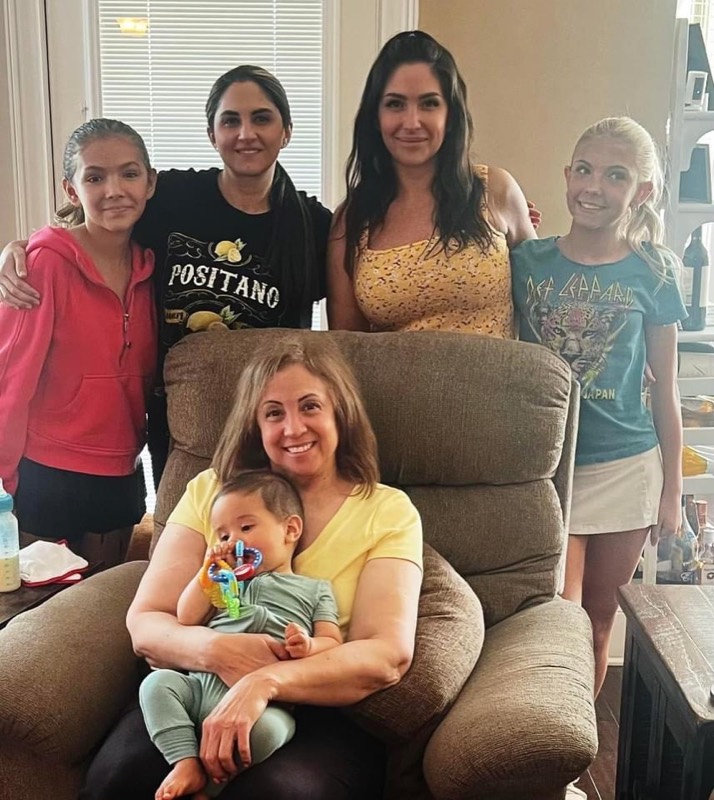 Michele with her family